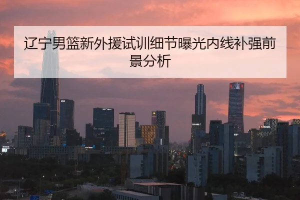 辽宁男篮新外援试训细节曝光内线补强前景分析